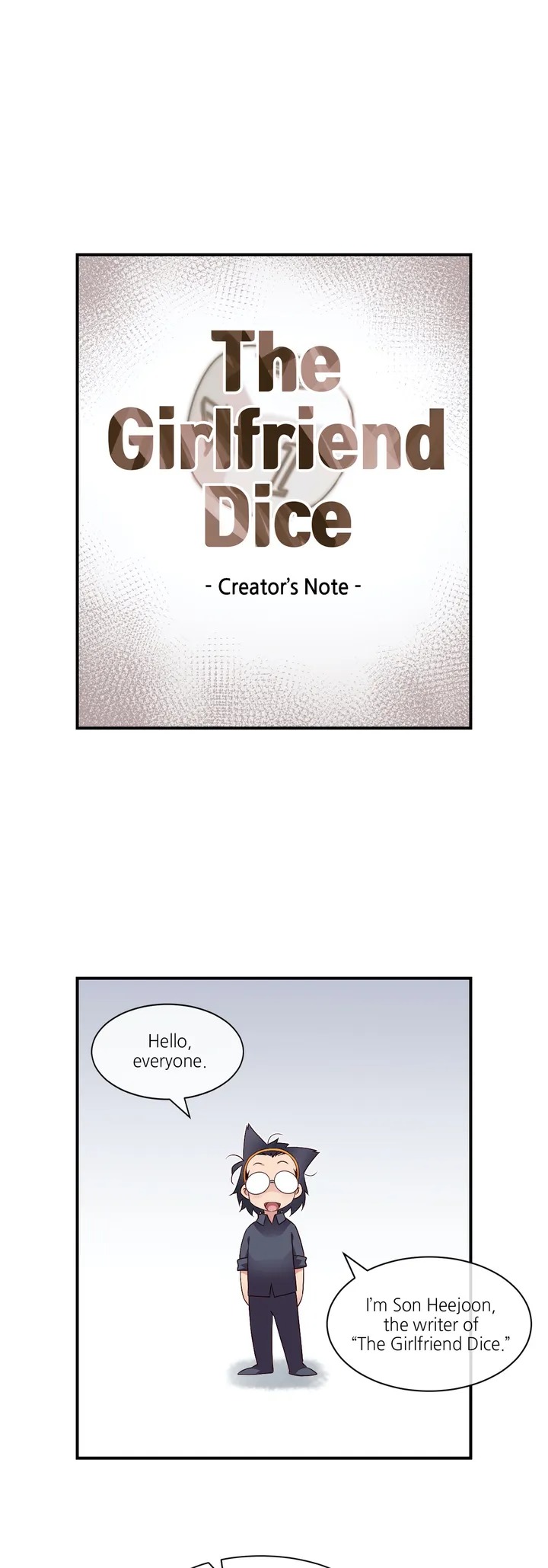 The Girlfriend Dice - Chapter 60.5 Page 1